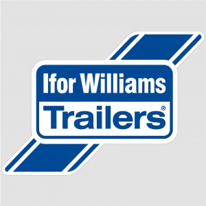 Ifor Williams Trailers Logo Sticker/decal self-adhesive A6 (10x15cm)
